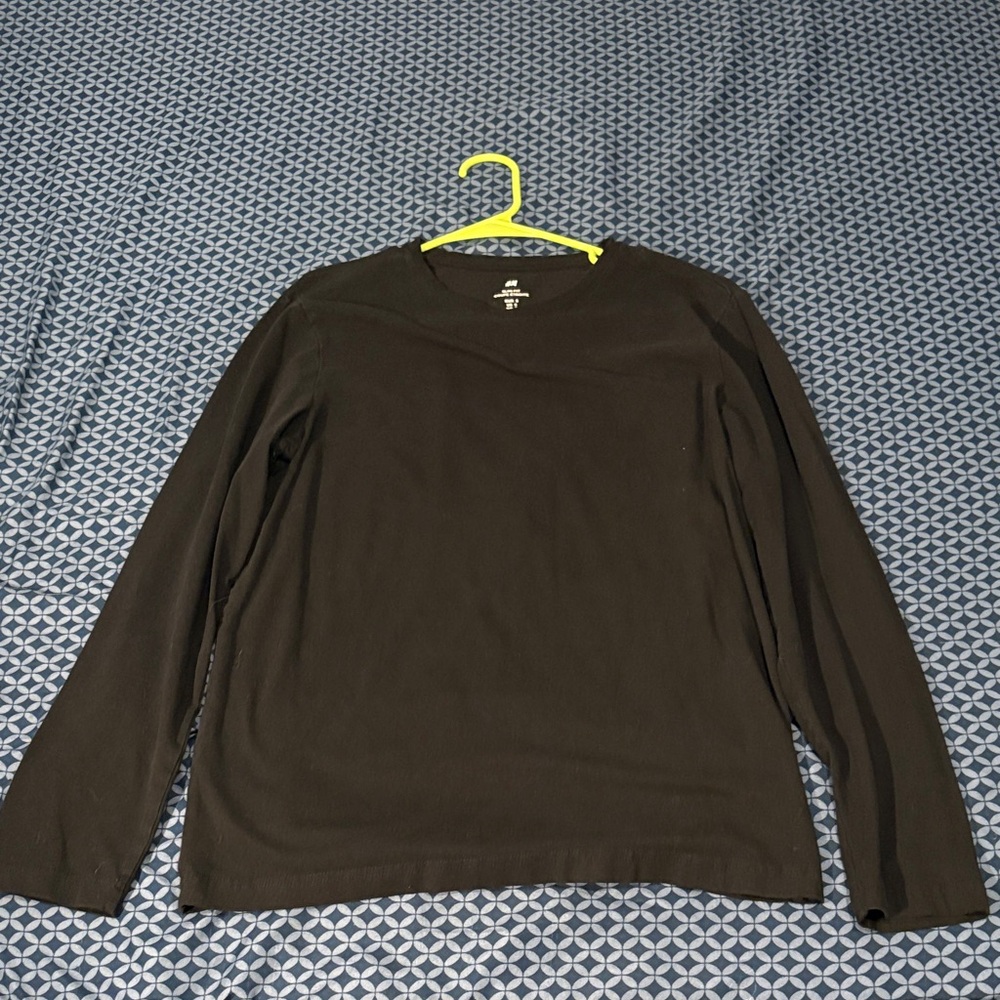 H&M Black Long Sleeve Tee
